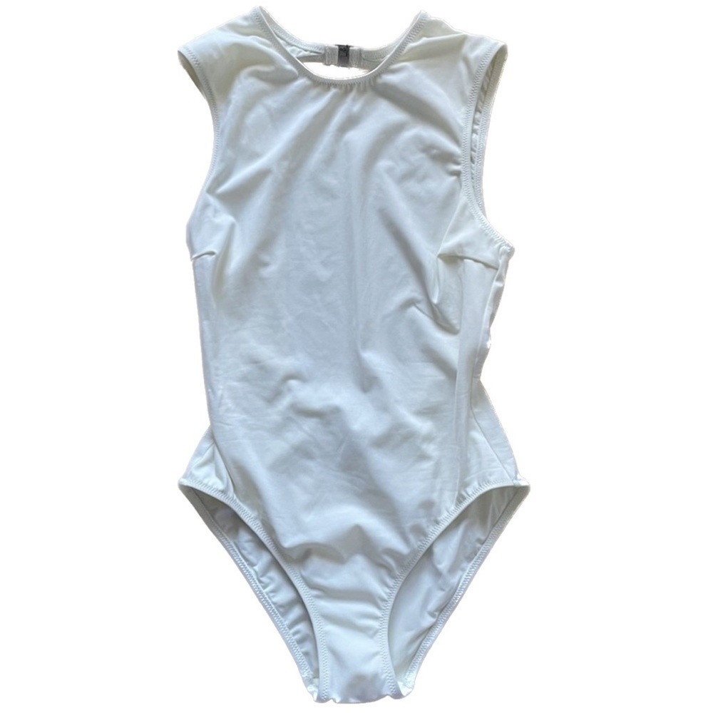 SOLID & STRIPED SWIMSUIT | Size S